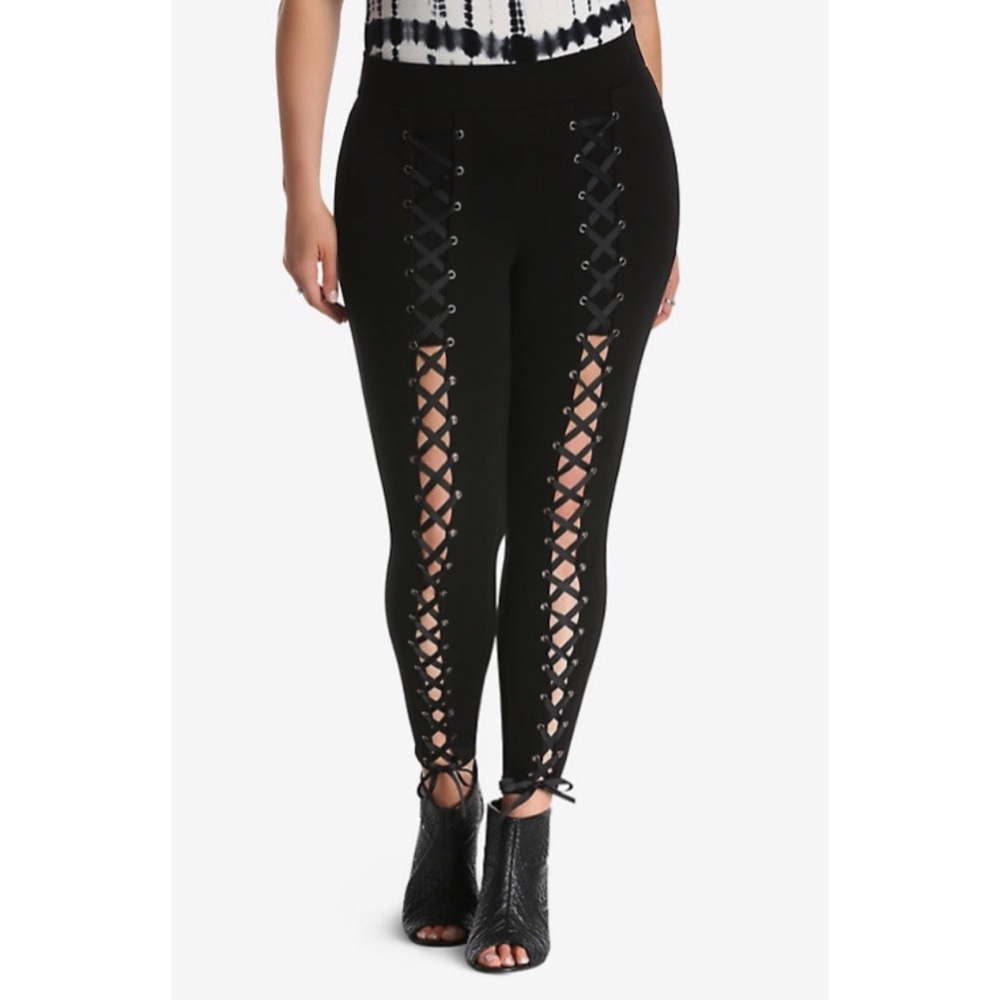 Torrid Lace Up Pants